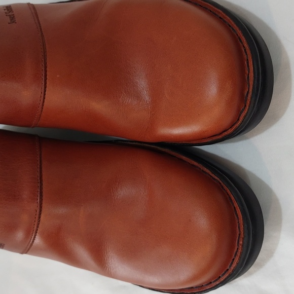 Josef Seibel Leather Slip on Mules Clogs Size US 9 / EU 40 British Tan Womens - Picture 15 of 15